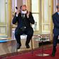 French Prime Minister Jean Castex (L) has warned that another lockdown might happen even if the government works to avoid one