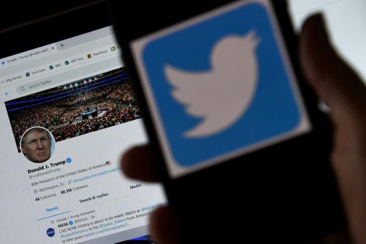 President Donald Trump appears as the leading "racist" in a user search on Twitter amid inflammatory comments during protests over police brutality