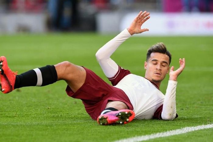 Price is not right: Bayern Munich's on-loan Brazilian Philippe Coutinho