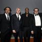 Directors Alejandro Gonzalez Inarritu, Alfonso Cuaron and  Guillermo del Toro -- pictured with Lee Daniels (center) and, Julian Schnabel (2nd from right) -- said their fund was for anyone working in movies in need of financial help