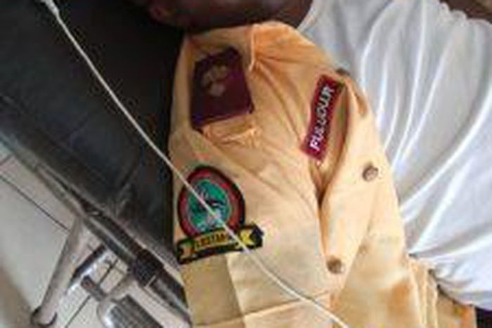 Assaulted LASTMA officer at hospital. [NAN]