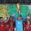 Neuer lifts the German Cup on Saturday