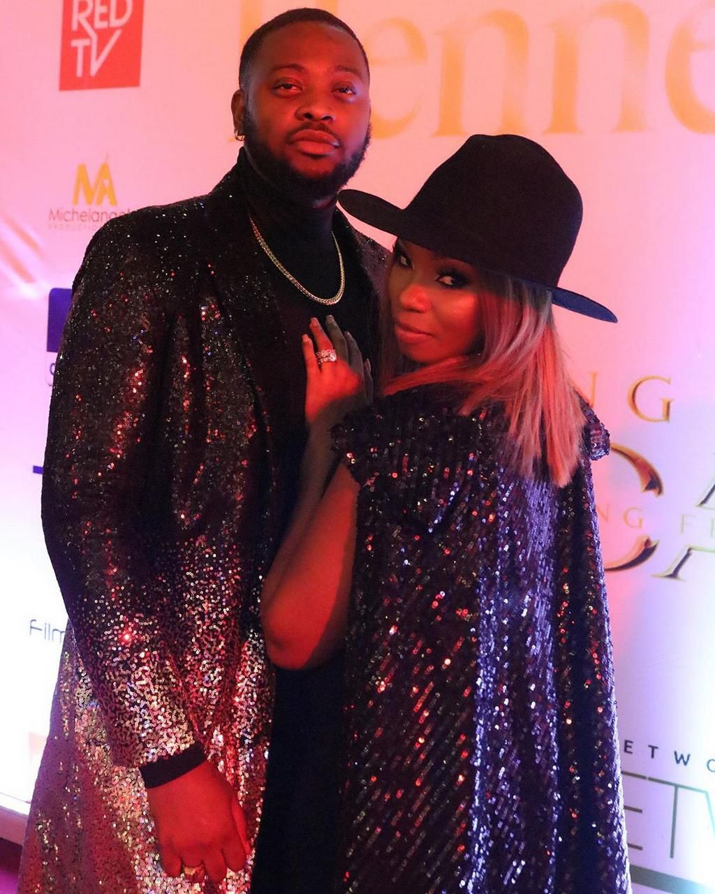 Former Big Brother Naija housemate, Bamike Olawunmi-Adenibuyan also known as Bam Bam turns thirty one today and her hubby, Teddy A full of beautiful words for the mother of his daughter. [Instagram/TeddyA]