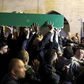 Thousands of mourners attended the funeral of Iyad Hallak