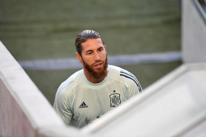 Sergio Ramos is in Stuttgart ahead of Spain's UEFA Nations League match against Germany.