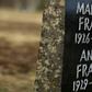 A memorial stone for the young diarist Anne Frank and her sister on the grounds of the former concentration camp Bergen-Belsen