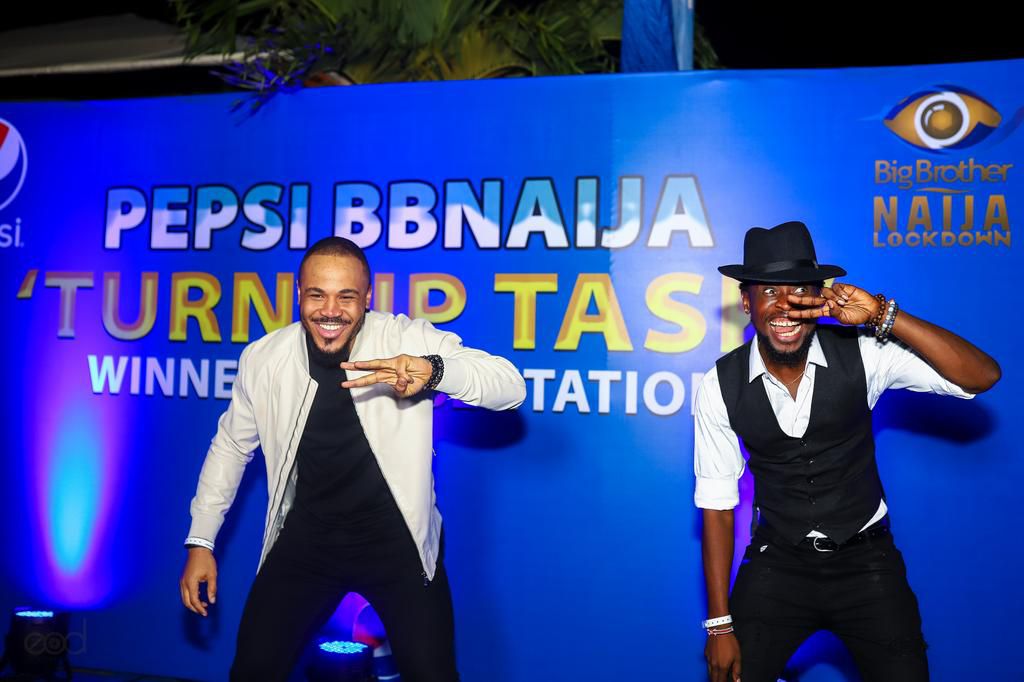 Pepsi BBNaija Turn up Task winners receive their rewards as Pepsi announces VVIP all-expense paid trip to one Africa Music fest for the winning housemates