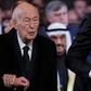 Former French president Valery Giscard d'Estaing, pictured last year, has been accused of sexual assaulting a reporter in 2018