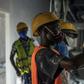 Masons and painters have been putting the finishing touches on the building, which is roughly the size of a hypermarket