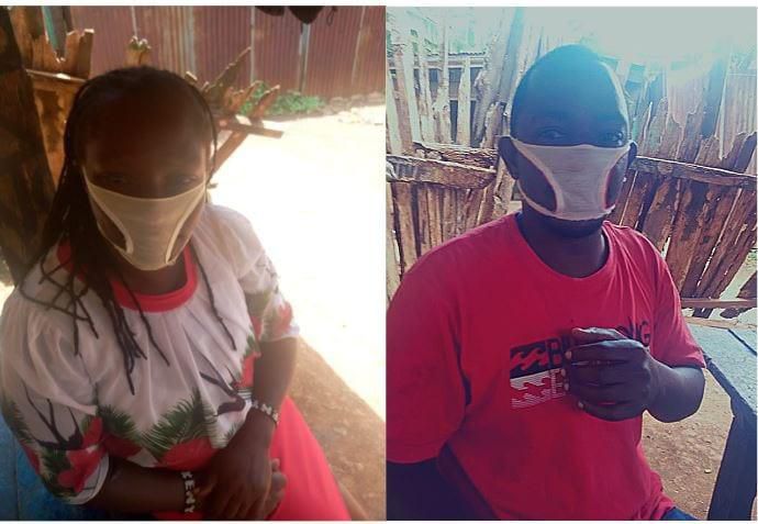 Unscrupulous traders sell female panties to unsuspecting rural residents as facemasks