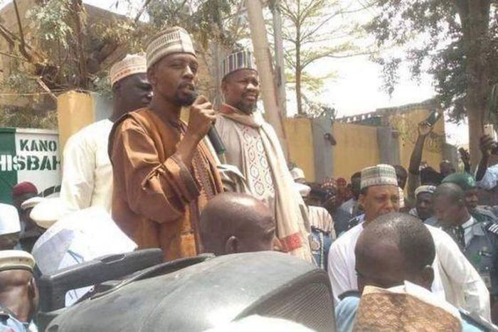 Yahaya Sharif-Aminu, 22, was guilty of committing blasphemy for a song he circulated via WhatsApp in March (BBC)