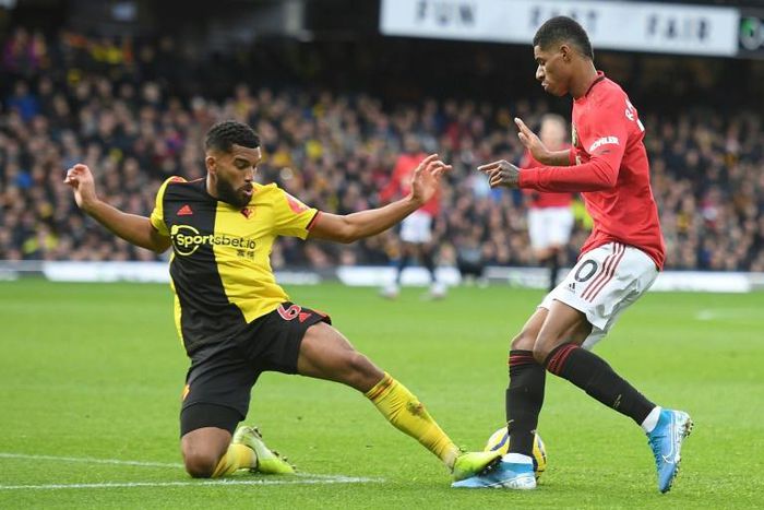 Watford defender Adrian Mariappa (left) is one of six Premier League players or staff to test positive for coronavirus