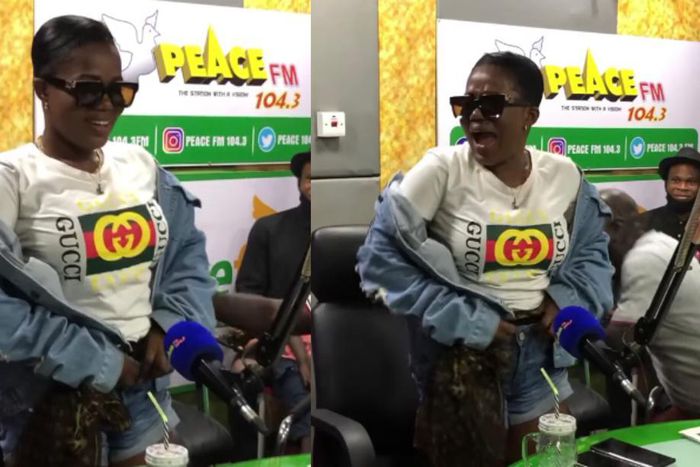 MzBel nearly shows off pubic hair to prove she's not going grey