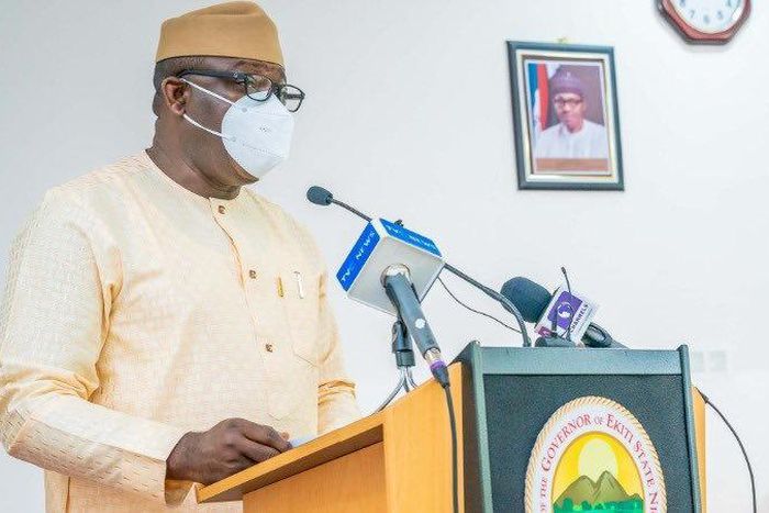 Chairman of NGF and Governor of Ekiti state, Dr Kayode Fayemi. [Twitter/@KFayemi]