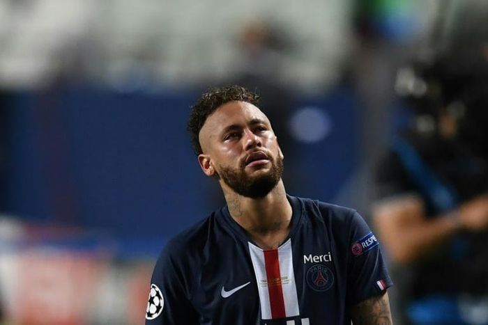 Tears for Paris Saint-Germain's Brazilian forward Neymar