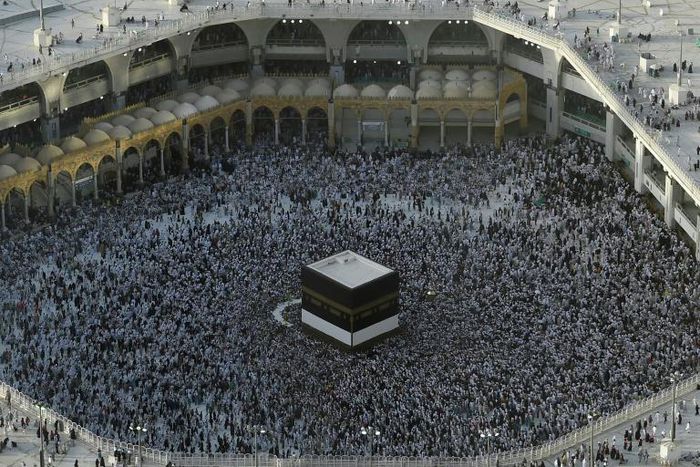The hajj last year drew about 2.5 million pilgrims from around the world