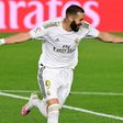 Goal of the season? Real Madrid's Karim Benzema celebrates his second goal