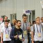Hafez al-Assad (center), the son of Syrian President Bashar al-Assad who has been slapped with US sanctions, attends the International Maths Olympics in Cluj Napoca, Romania in 2018