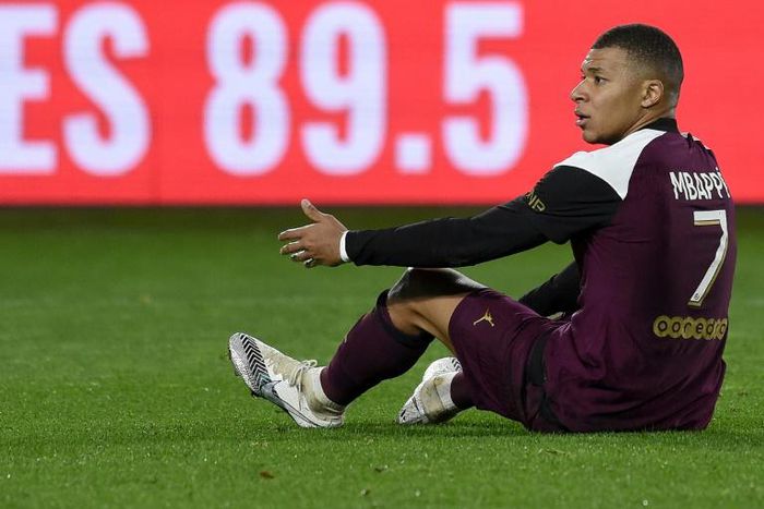 Paris Saint-Germain will be without France forward Kylian Mbappe for Wednesday's Champions League match at RB Leipzig