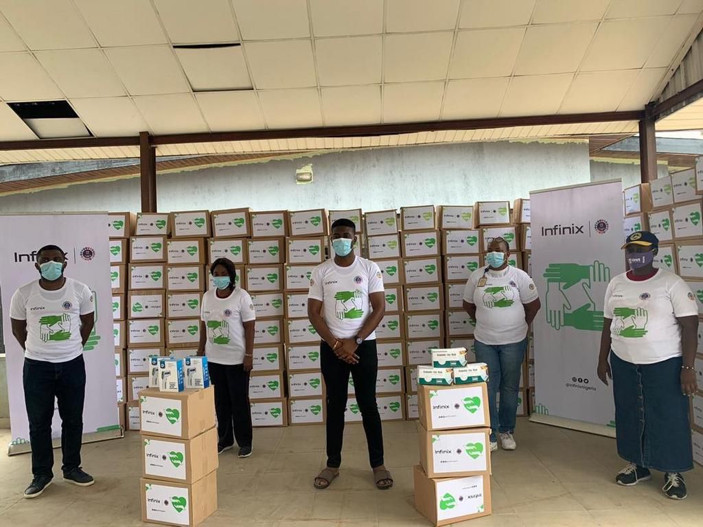Infinix Mobility in partnership with the Lagos State SDG Department sets out to support 2,000 households amid the COVID-19 pandemic.