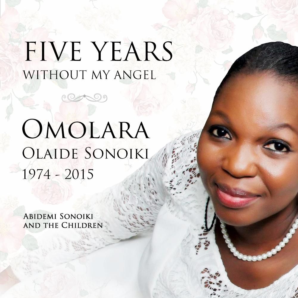 Omolara Sonoiki - 5 years gone but never forgotten