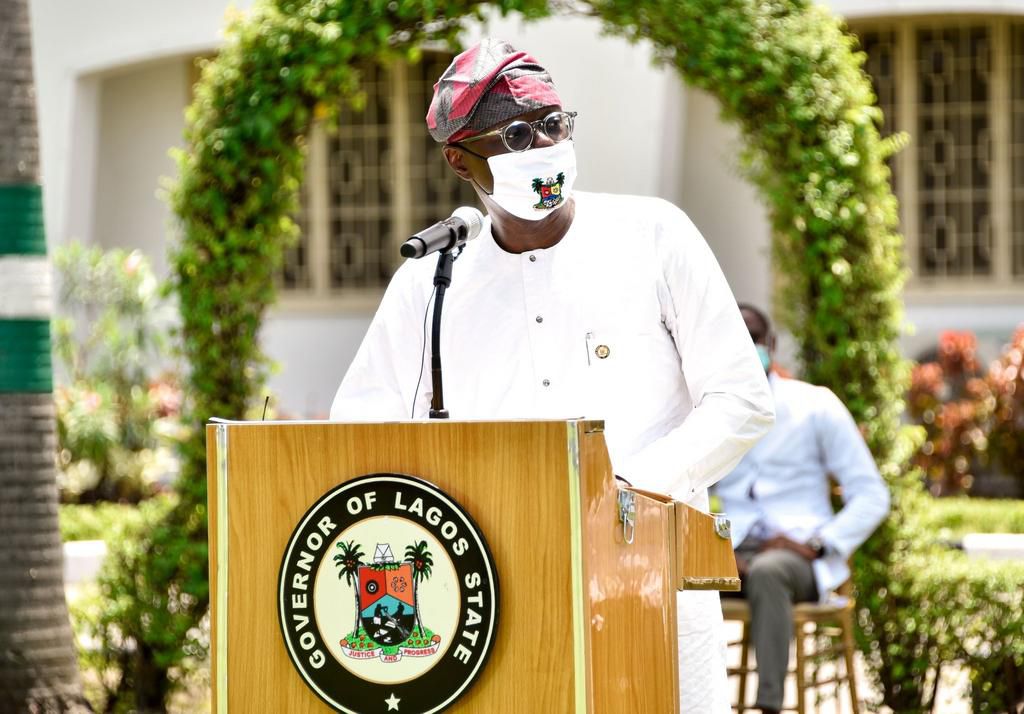 Lagos state Governor, Babajide Sanwo-Olu. [Twitter/@jidesanwoolu]