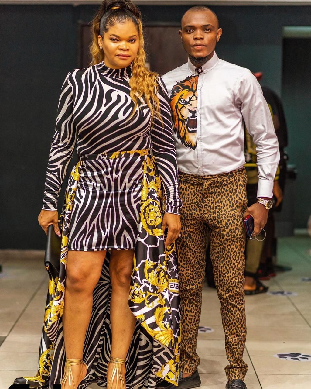 'Kasanova' Executive Producer  Faith Ojo and producer, Eddy Young [Instagram/@official_eddyyoung]