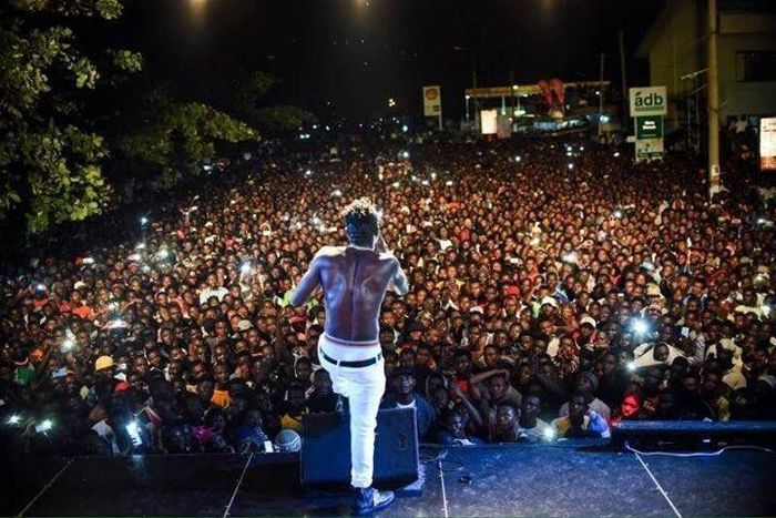 Shatta Wale joins EndSARS protest
