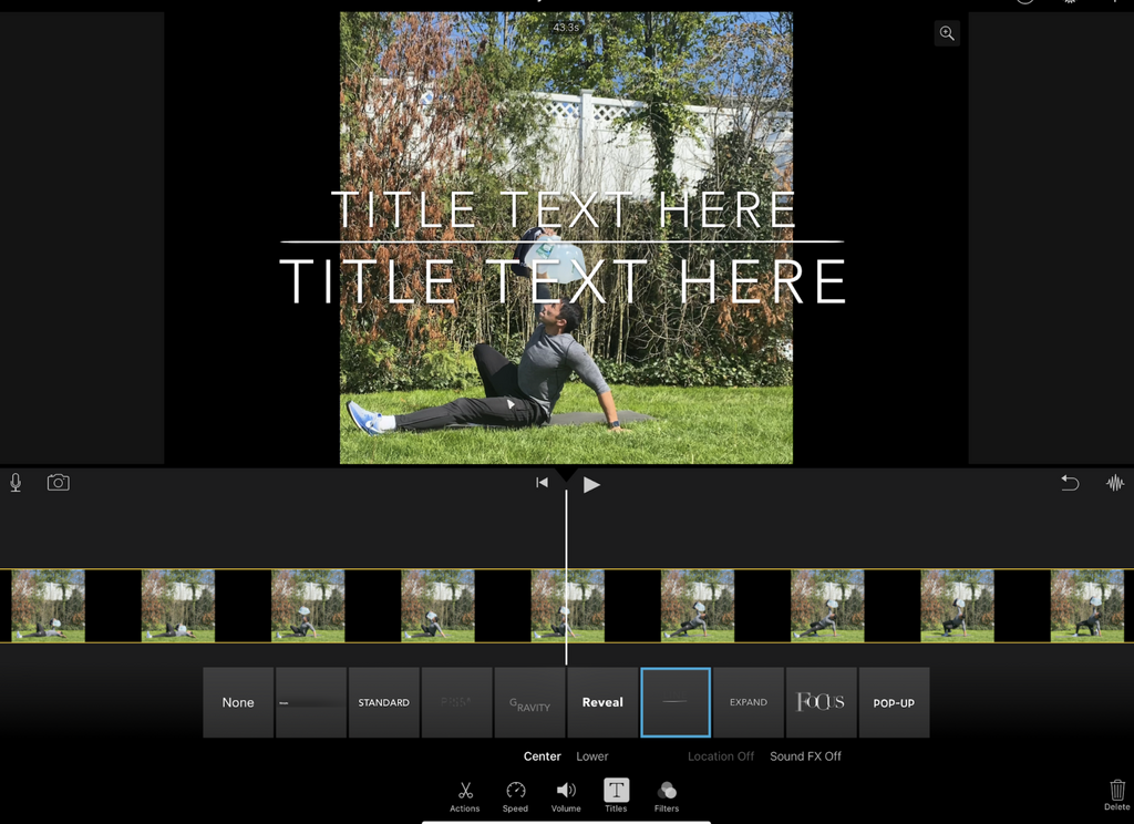 ebenezer samuel title card editing