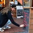 Coffee lovers indulged in barista-brewed beverages after more than a month of strict quarantine measures that banned any form of takeaway or restaurant food