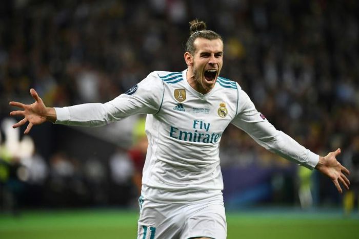 Gareth Bale scored twice in the Champions League final win over Liverpool