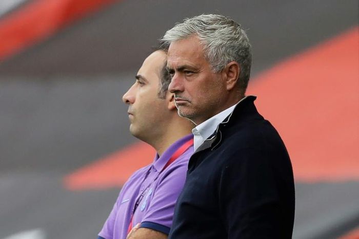Not much to smile about: Tottenham appear to be going backwards under Jose Mourinho