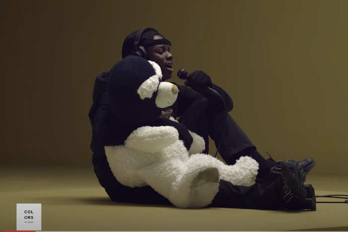 Rema performing 'Fame' on Colors TV. (YouTube/Colors)