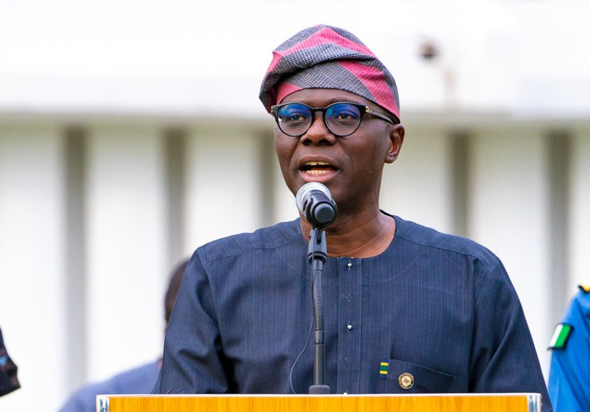 Governor Babajide Sanwo-Olu. [Twitter/@jidesanwoolu]