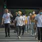 Pedestrians wear face masks in Beijing, China. Authorities in the country had appeared to have the virus largely under control
