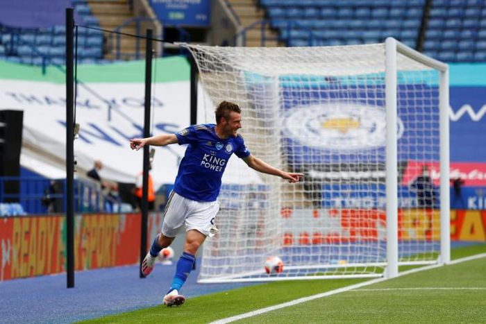 Jamie Vardy scored 23 goals in the 2019-20