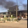 The Nation newspaper head office at Matori , Lagos set on fire (firstnews)