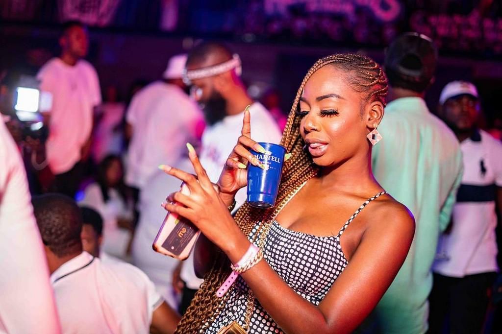 Tolanibaj was the  undisputed queen of Saturday night parties [Instagram/@tolanibaj]