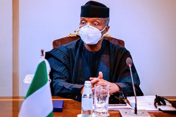 Vice President Yemi Osinbajo. [Twitter/@NGRPresident]