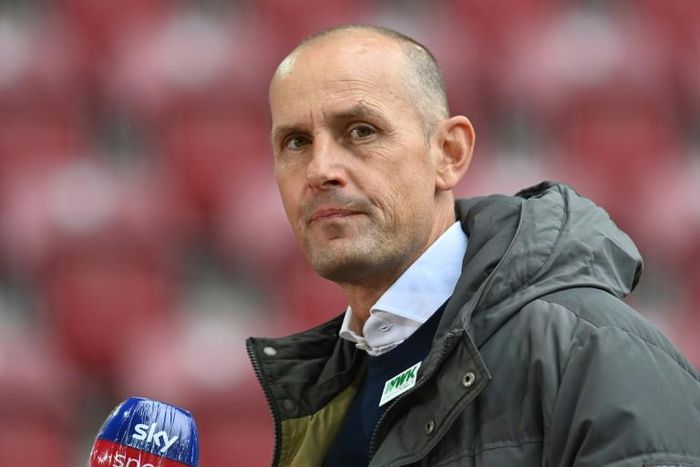 Augsburg head coach Heiko Herrlich needs hospital treatment for a lung complaint