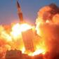This picture taken on March 21, 2020 and released from North Korea's official Korean Central News Agency (KCNA) on  March 22, 2020 shows a demonstration fire of tactical guided weapons at an undisclosed location in North Korea