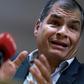 Ecuador's former president Rafael Correa, who lives in exile in Belgium, was sentenced in absentia in April to eight years in prison for corruption during his 10-year term