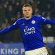 In-form Foxes: Jamie Vardy's scoring streak continued as Leicester beat Watford 2-0
