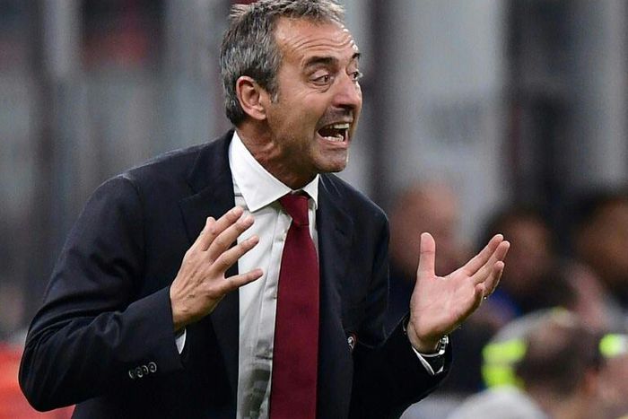 Marco Giampaolo lost four of his seven games in charge of AC Milan.