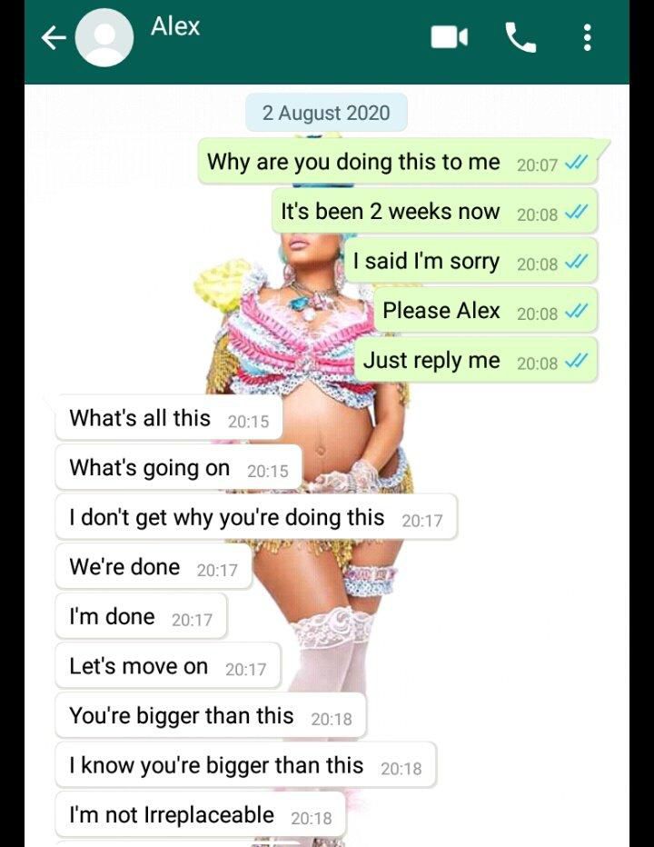 Man breaks up with girlfriend for sleeping with married man to pay his school fees