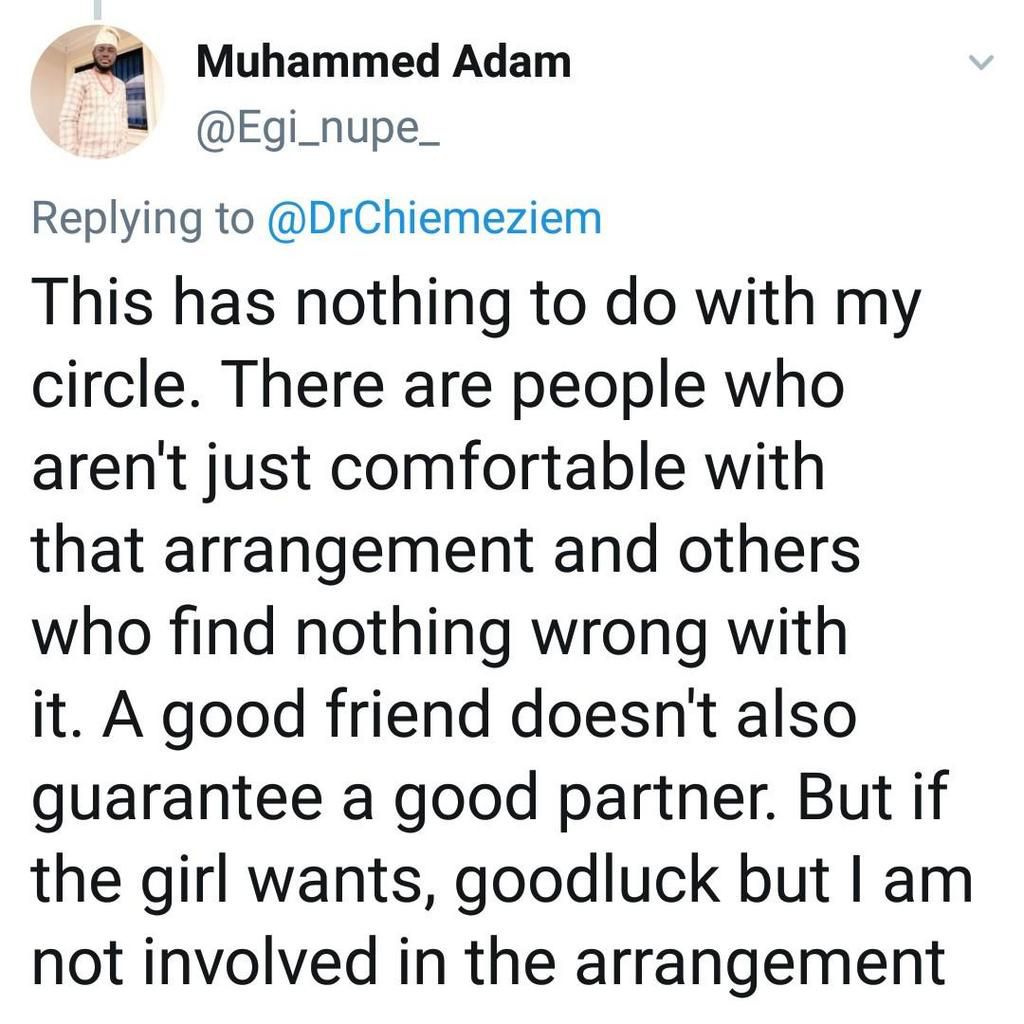 “I find it disrespectful for my friend to show interest in my sister” – Man gives his reasons