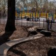 Cooped-Up Children Lose Refuge as New York City Playgrounds Are Closed