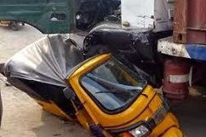 One dies as tanker crushes tricycle in Anambra