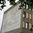 "The Fishermen", designed by Pablo Picasso, is being removed from an Oslo government building damaged in the 2011 Breivik attack