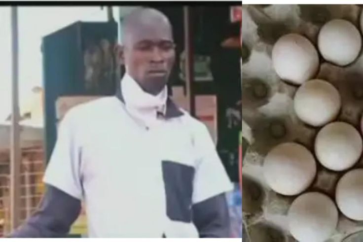 Pastor sells eggs in the streets to feed 6 six children as he awaits reopening of churches